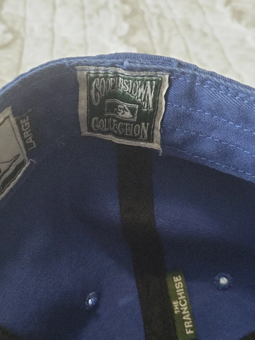 Milwaukee Brewers Baseball Hat Cooperstown Collection Large EUC